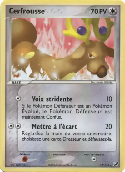 Image de la carte Pokemon Cerfrousse 32/115