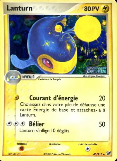 Image de la carte Pokemon Lanturn 40/115