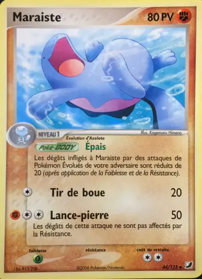 Image de la carte Pokemon Maraiste 44/115