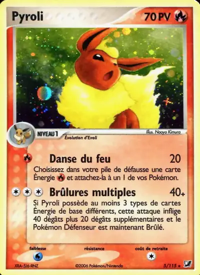 Image de la carte Pokemon Pyroli 5/115