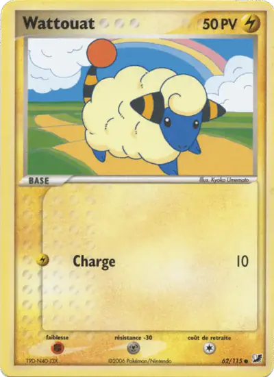 Image de la carte Pokemon Wattouat 62/115