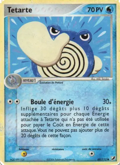 Image de la carte Pokemon Tetarte 68/115