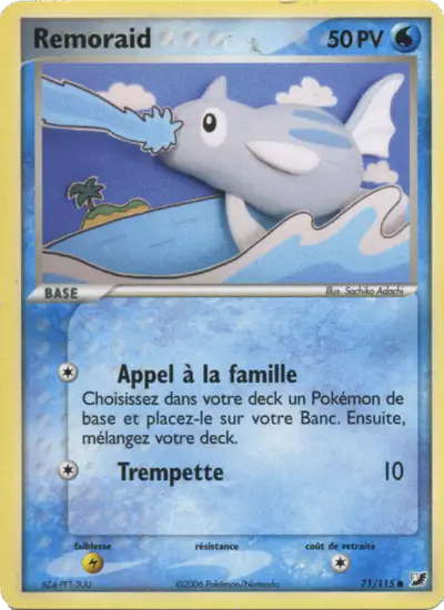 Image de la carte Pokemon Remoraid 71/115