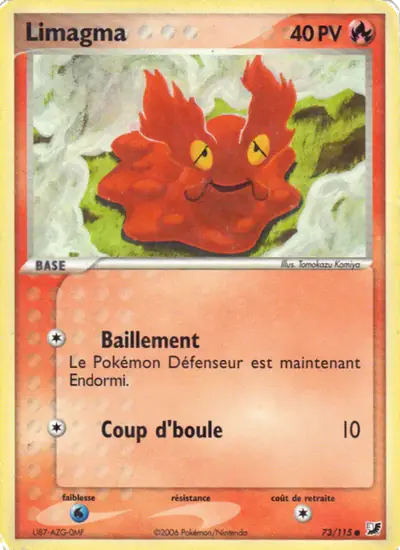 Image de la carte Pokemon Limagma 73/115