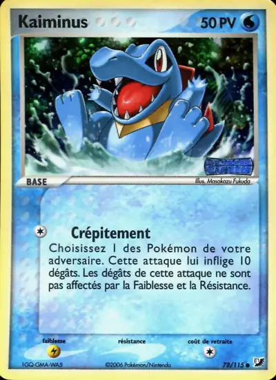 Image de la carte Pokemon Kaiminus 78/115