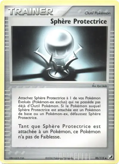 Image de la carte Pokemon Sphère Protectrice 90/115