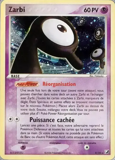Image de la carte Pokemon Zarbi S/115