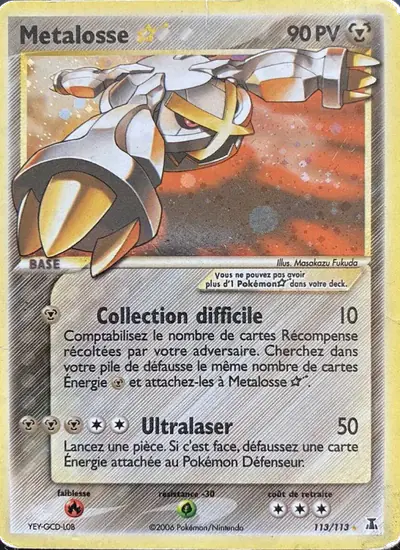 Image de la carte Pokemon Metalosse Star 113/113