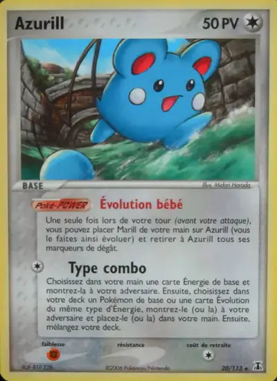 Image de la carte Pokemon Azurill 20/113