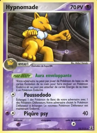Image de la carte Pokemon Hypnomade 23/113