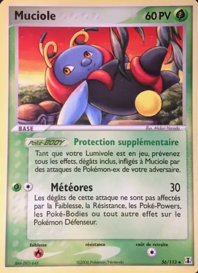 Image de la carte Pokemon Muciole 56/113