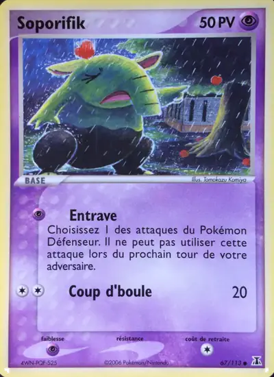 Image de la carte Pokemon Soporifik 67/113