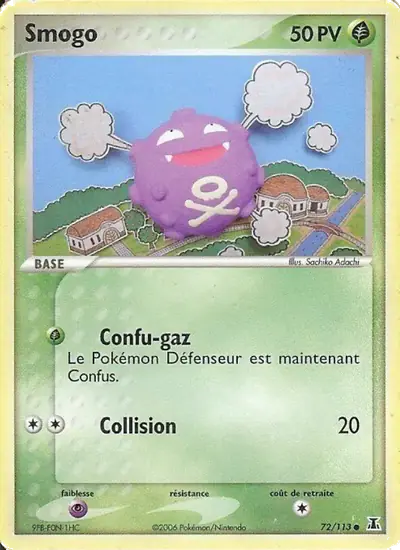 Image de la carte Pokemon Smogo 72/113
