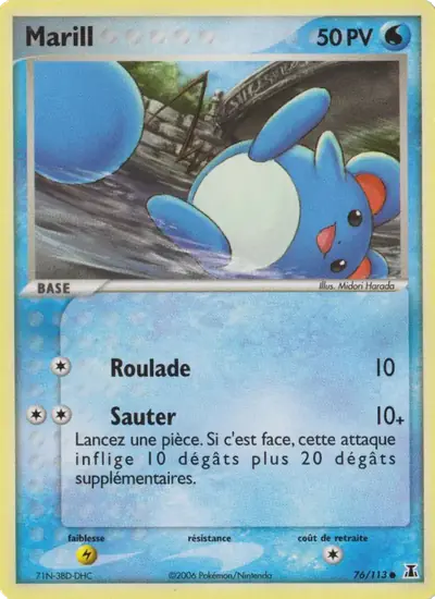 Image de la carte Pokemon Marill 76/113