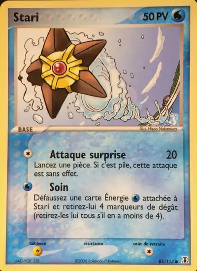 Image de la carte Pokemon Stari 85/113
