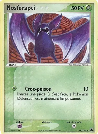 Image de la carte Pokemon Nosferapti 88/113
