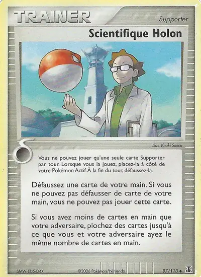 Image de la carte Pokemon Scientifique Holon 97/113