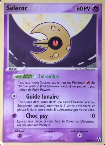 Image de la carte Pokemon Seleroc 20/92
