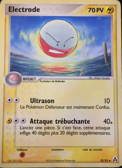 Image de la carte Pokemon Electrode 32/92