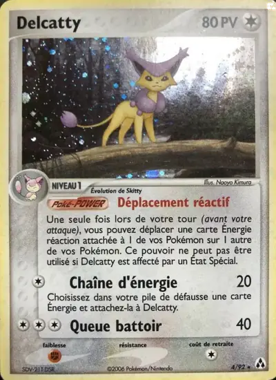 Image de la carte Pokemon Delcatty 4/92