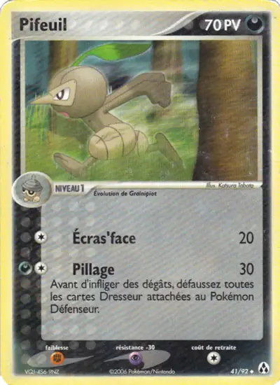 Image de la carte Pokemon Pifeuil 41/92