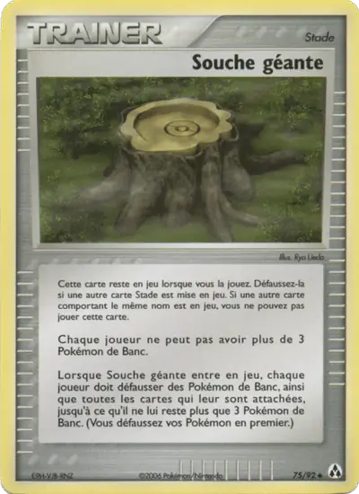 Image de la carte Pokemon Souche géante 75/92