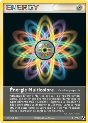 &Eacute;nergie Multicolore 81/92