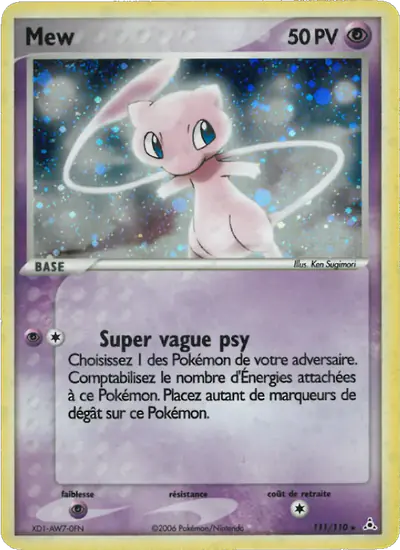 Image de la carte Pokemon Mew 111/110