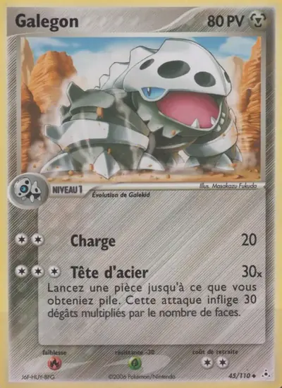 Image de la carte Pokemon Galegon 45/110