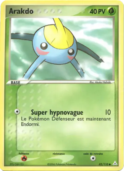 Image de la carte Pokemon Arakdo 82/110