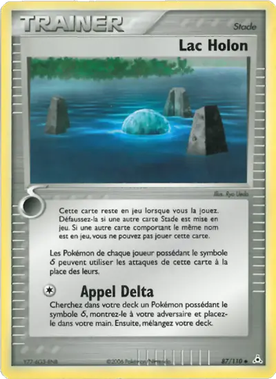 Image de la carte Pokemon Lac Holon 87/110