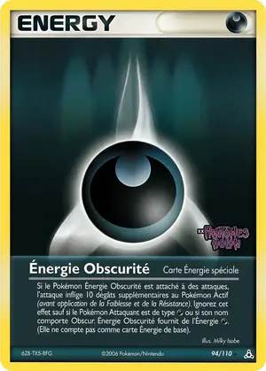 &Eacute;nergie Obscurit&eacute; 94/110