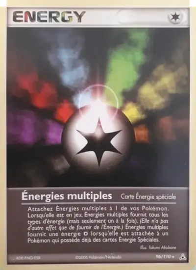 Image de la carte Pokemon Énergies multiples 96/110