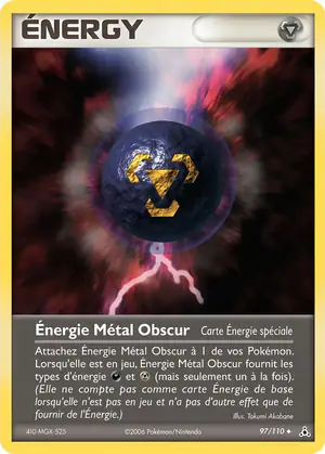 &Eacute;nergie M&eacute;tal Obscur 97/110
