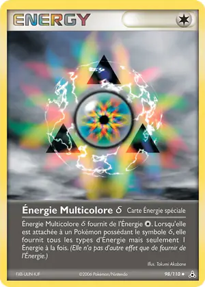 &Eacute;nergie Multicolore &delta; 98/110