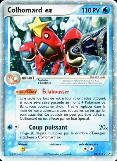 Image de la carte Pokemon Colhomard ex 99/110