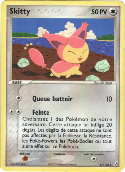 Image de la carte Pokemon Skitty 41/100