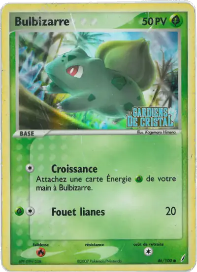 Image de la carte Pokemon Bulbizarre 46/100
