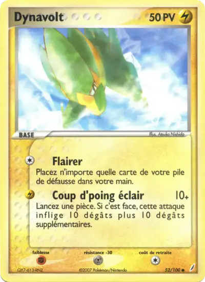 Image de la carte Pokemon Dynavolt 52/100