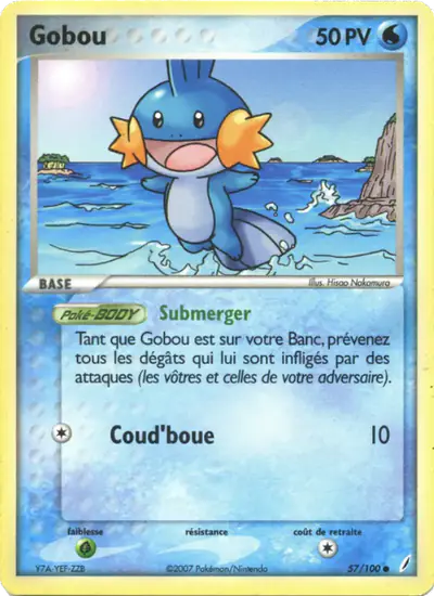 Image de la carte Pokemon Gobou 57/100