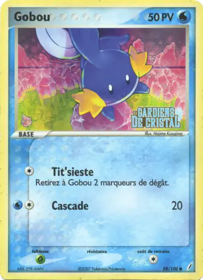 Image de la carte Pokemon Gobou 58/100