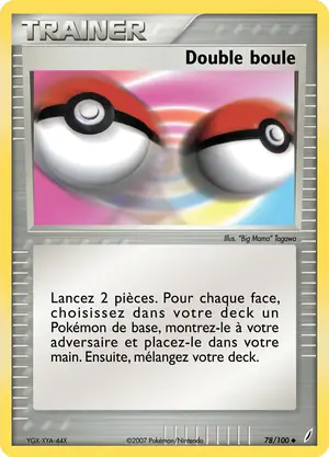 Double boule 78/100