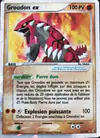 Image de la carte Groudon ex 93/100