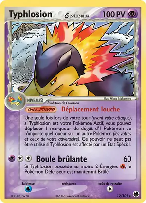 Typhlosion &delta; 12/101