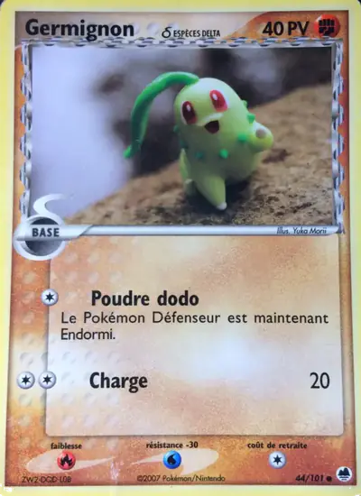 Image de la carte Pokemon Germignon δ 44/101