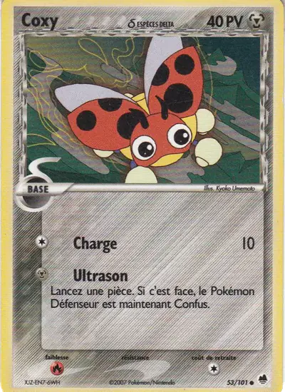 Image de la carte Pokemon Coxy δ 53/101