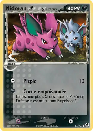 Nidoran ♂ &delta; 57/101