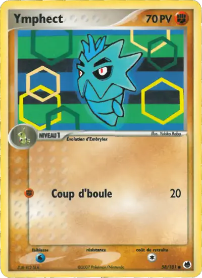 Image de la carte Pokemon Ymphect 58/101