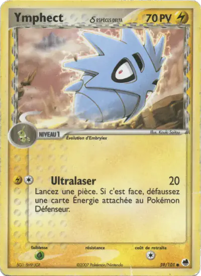 Image de la carte Pokemon Ymphect δ 59/101