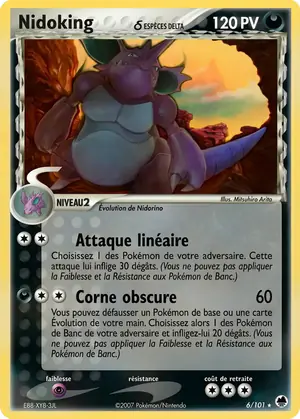 Nidoking &delta; 6/101